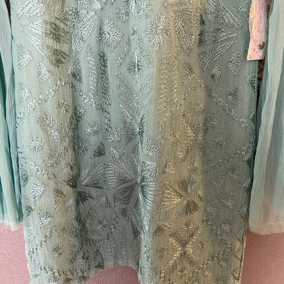 Free People Canton Embroidered Bishop Sleeves - Picture 4 of 10